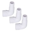3Pcs Elbow Adapter Connector 90 Degree Fitting for Hayward SPX1105Z3