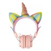 Maíz 4x3 Audifonos Bluetooth Inalambric Radio Fm Kawaii Unicornio