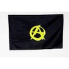 AZ FLAG - Anarchism Flag of Yellow Star - 90