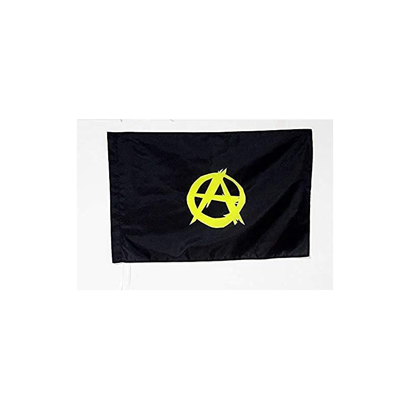 AZ FLAG - Anarchism Flag of Yellow Star - 90