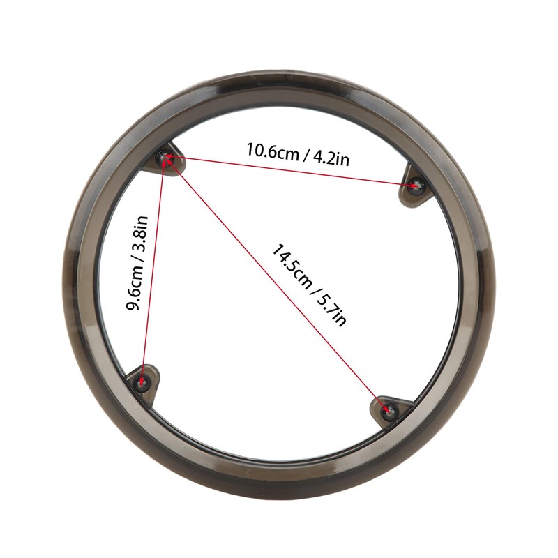 lyrlody Bicycle Chainring Protective Cover, 4-Hole Sprocket Protection, Mountain Bike