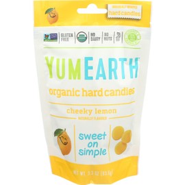 Yummyearth Candy Drop Cheeky Lemon Organic, 3.3 oz