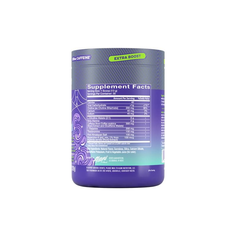 Alani Nu Pre-Workout+ - Advanced Pre-Workout Powder:_Witch's Brew (2024 Edition)