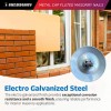 Sandbaggy 1" Metal Cap Fluted Masonry Nails - Galvanized (appx.
