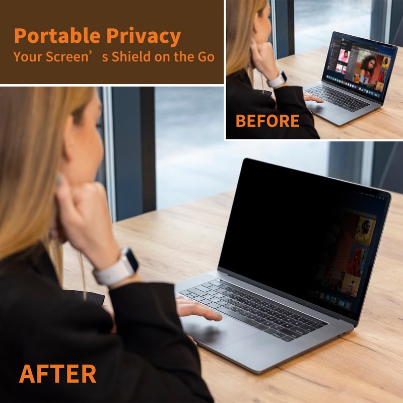 BSPROTE Privacy Screen for MacBook Air 13.6 & 13 Inch