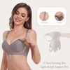 Vinfact Silky Smooth Nursing Bra Women Without Underwire Seamless Maternity