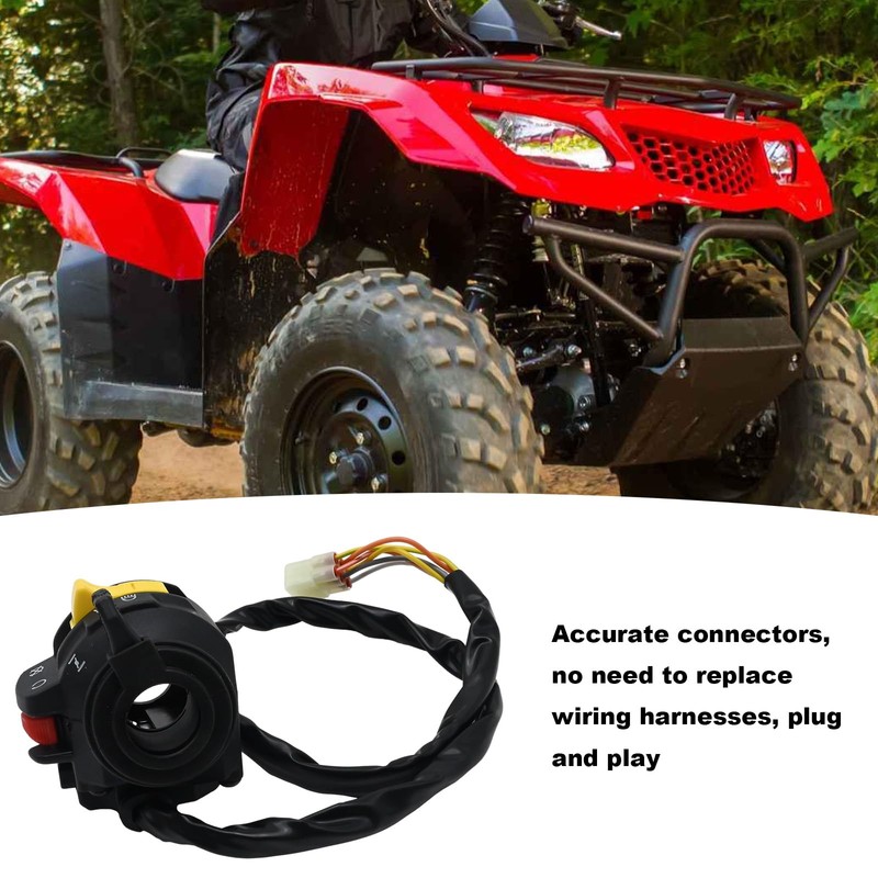 Left Handlebar Start Stop Headlight Choke Lever Switch Replacement for