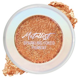 Touch in Sol Metallist Sparkling Foiled Pigment (#4 Sun Aurora) - Diamond and Pearl Powders to Create Holographic Look - Dazzling Sparkles Gorgeous Glitter Eye Shadow
