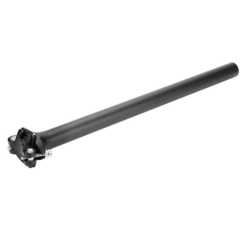 Carbon Fiber Mountain Road Bike Shockproof Bicycle Saddle Seat Post