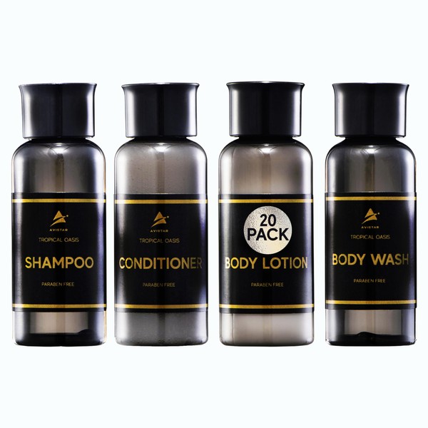 Hotel Guest Soaps for Bathroom, Travel Size Bulk AirBnB Toiletries