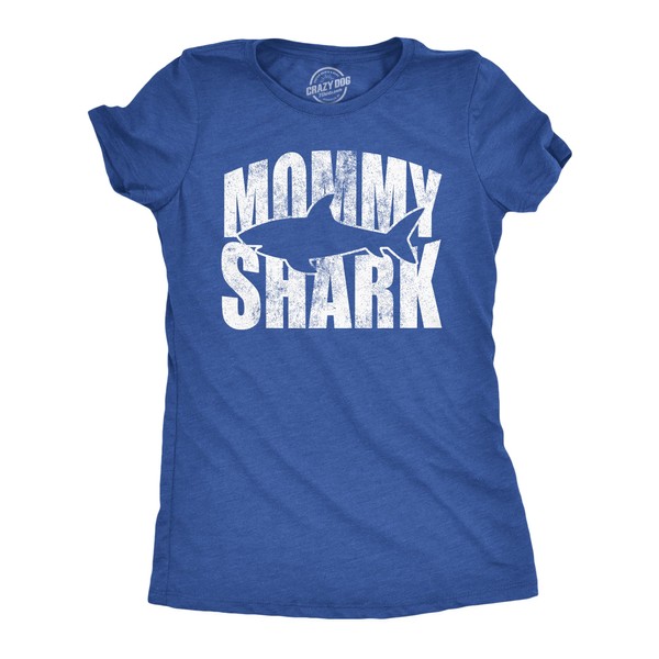 Mommy Shark Shirt for Women – Funny T-Shirt Soft Cotton
