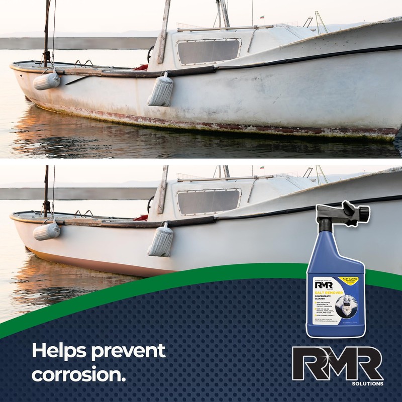 RMR Salt Remover Concentrate Cleaner, Salt & Rust Remover &