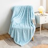 DuShow Flannel Fleece Throw Blanket Single Size,Soft Jacquard Fluffy Velvet