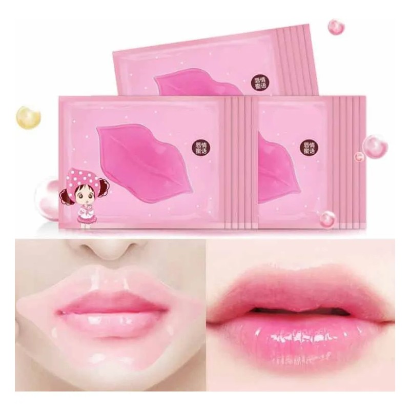🔥 10 mascarillas coreanas + 10 colágeno labios + 10