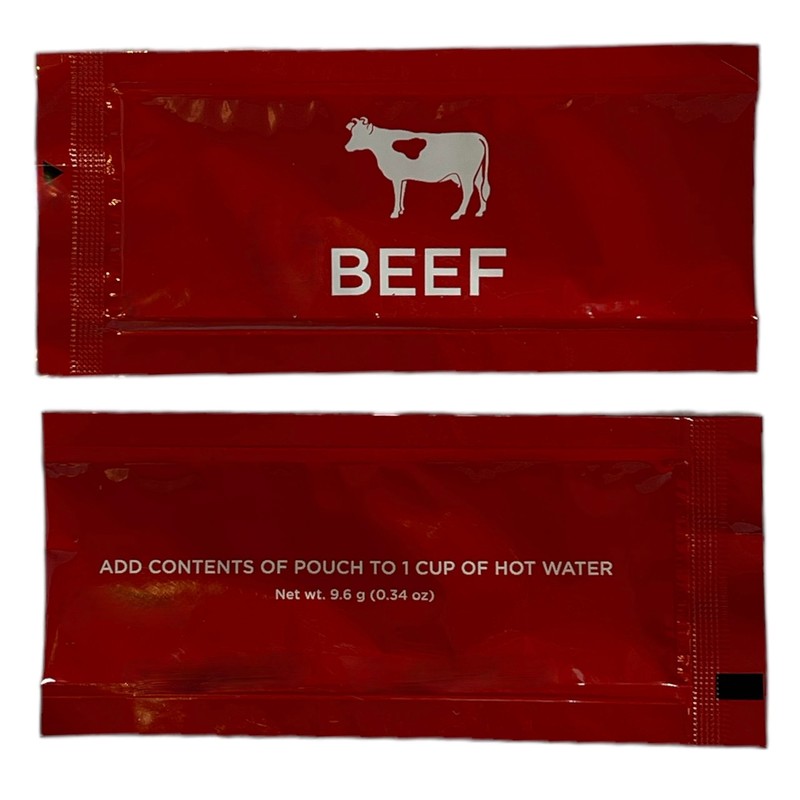 Savory Choice Reduced Sodium Beef Broth Concentrate, 50 Stick Packs