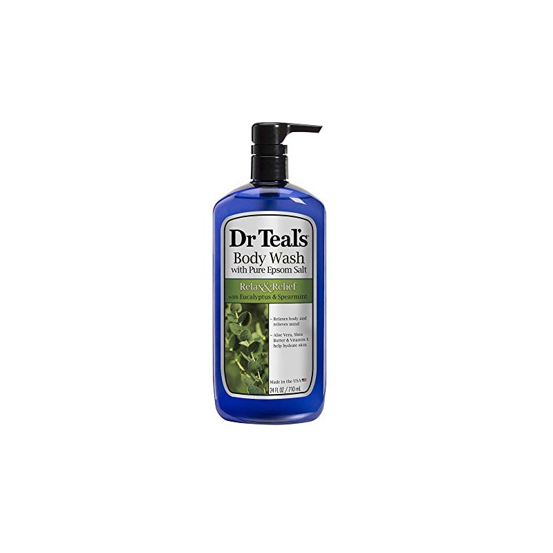 Dr Teal's Body Wash, Relax & Relief con eucalipto y
