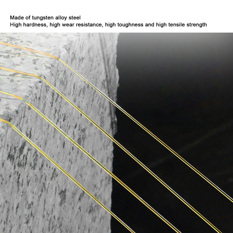 8PCS LCD Screen Separation Wire Tungsten Alloy Steel 0.028 0.03