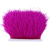 2 Yards 10-15cm Fluffy and Soft Ostrich Feather Fringe Trim