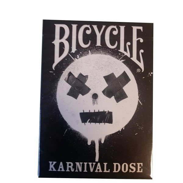 Bicycle Karnival Black Dose Deck of Bicycle Playing Cards Reproduction