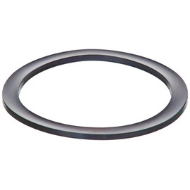 170 Buna-N Backup Ring, 90A Durometer, 7.768" ID, 0.086" Thick, Black (Pack of 5)