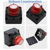 Battery Disconnect Switch, 2PCS 1.65FT 6 AWG Battery Cables with