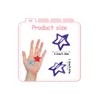 100 Horquillas Estrella Multicolor Iyouwei