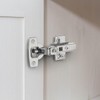 Furniware Pack of 2 Soft Close Cabinet Hinges, Middle Stop