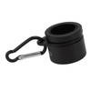2 Pcs G3/4 Flag Pole Rings Aluminium Alloy 360° Rotating