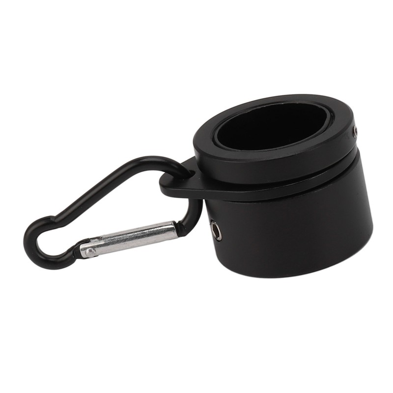 2 Pcs G3/4 Flag Pole Rings Aluminium Alloy 360° Rotating