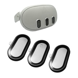 Camera Lens Protector, Compatible with Meta Quest 3 Accessories, 9H Anti-Scratch Lens Protective Glass, HD VR Accessories, Scratch-Resistant Protective Cover, High Resolution Lens Protection, VR Lens