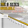 Rugtol Adjustable Bungee Cords with Hooks, 6 Pack Heavy Duty