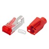 BIGtec Hirose TM21 RJ45 Connectors Network Connector 25 Pieces Red