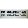 1985-1990 IROC Z DOOR DECALS - SET OF 2 CAMARO,