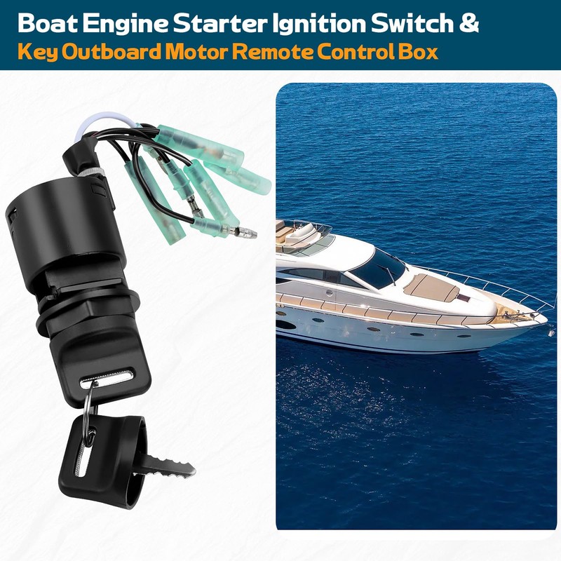 Outboard Ignition Switch & Key for Honda BF115 BF135 BF150