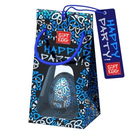 Smart Egg Happy Party - Happy Feast: 3D Maze Puzzle, Brainteaser and Gift for All Occasions (Blue)