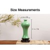 Celadon Porcelain Vase,Jade Green Big-Head Flower Vase,龙泉青瓷花瓶 (Plum Green(Hacking Pieces))