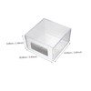Gatuida Plastic Drawer Storage Organizer Box Partition Storage Case for