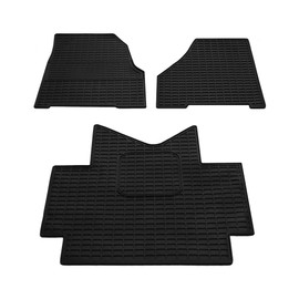 CJEMIX Rubber Floor Mats Compatible with Freightliner Cascadia Accessories, Heavy Truck Floor Liners for Freightliner Cascadia 116&126 2018-2023