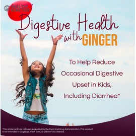 Healthy Genetics Liquid Probiotics for Kids & Toddlers | + Prebiotic + Ginger Root | Acidophilus Probiotic | Dairy Free | Vegan | Non-GMO | Gluten Free | 30-60 Servings