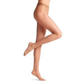 FALKE Women's Silky Smooth 15 Denier Tights, Transparent, Shiny, Tear-Resistant, Pressure-Free, Comfort Waistband, Fine Tights with Reinforced Toe and Fine Seam, Fine, Soft Material, Pack of 1,