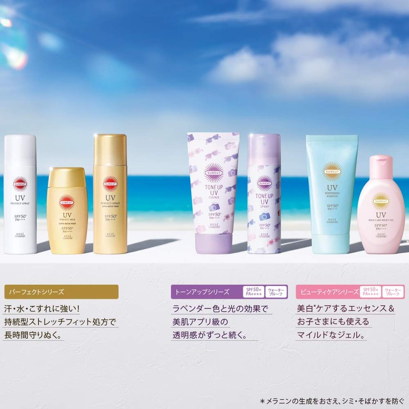 KOSE Sun Cut Sunscreen Tone Up UV Essence Color Control