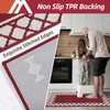 COSY HOMEER Kitchen Rugs Non Slip Washable Kitchen Mats for