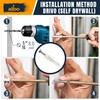 ALBO Self Drilling Drywall Anchor Set Hollow Wall with Screws