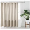 Nestwell 72-Inch x 72-Inch Solid Hemp Shower Curtain in Dove Tan