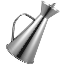 Luxshiny Oil Dispenser for Kitchen - 250ml Olive Oil Dispenser Stainless Steel Cooking Oil Container, Non Drip Leak Proof No Mess Oil Dispenser for Pouring Olive Oil and Liquids, 16.5x8.5x8.5cm