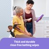 Medline Readybath Body Wipes, Shower and Bath for Adults, No