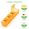 Opret Pill Box Organiser 7 Day, Pill Dispenser Weekly 4