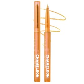 Erinde Lápiz Delineador de Ojos en Gel Chameleon, Lápiz Delineador de Ojos en Gel Brillante que Cambia de Color, Altamente Pigmentado, Resistente al Agua y a Prueba de Manchas,#02