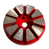 10 Segments #60/80 Diamond Grinding Disc for Polar Magnetic and