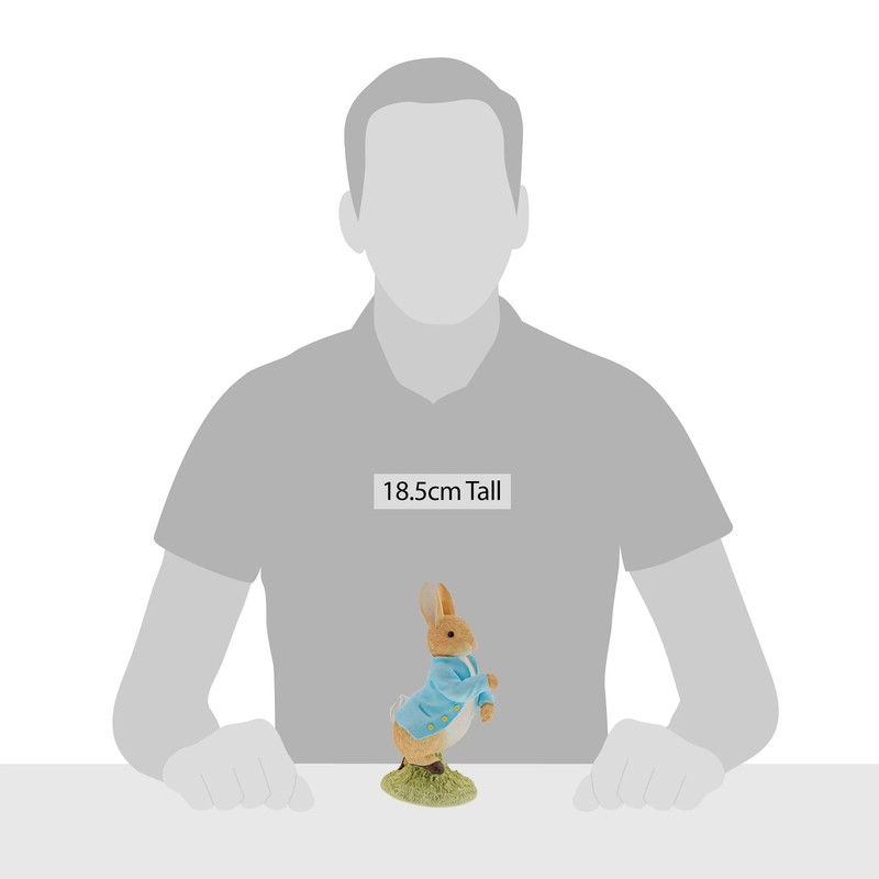 Beatrix Potter Peter Rabbit 120th Anniversary Figurine , height 18.5